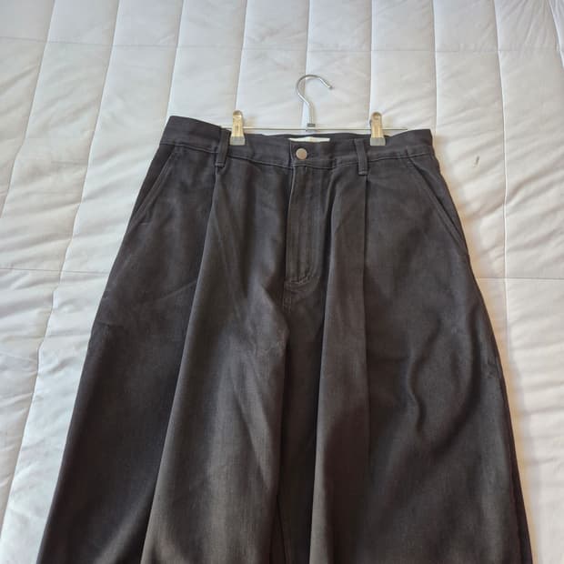 [M] 스튜디오니콜슨 푸크 puch 데님 팬츠 블랙