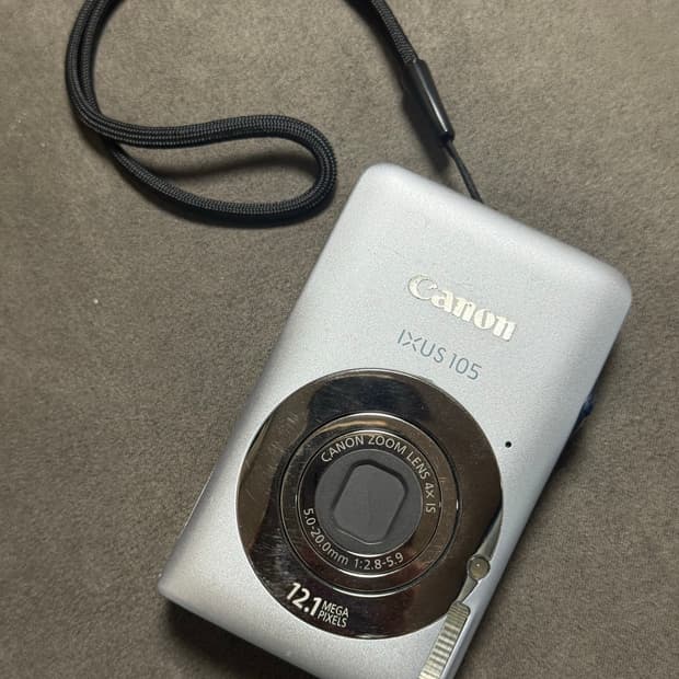 캐논 IXUS 105 실버 디지털카메라