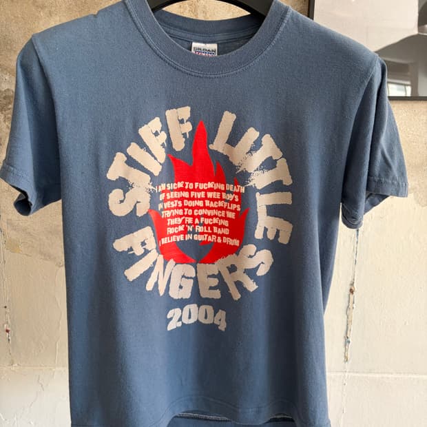 00s Stiff little fingers 티셔츠
