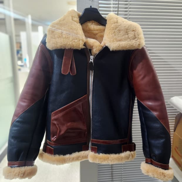 B3 램스킨 무스탕 자켓 