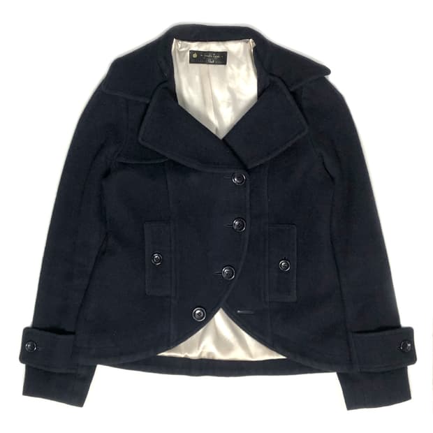 franche lippee 네이비 숏 코트 