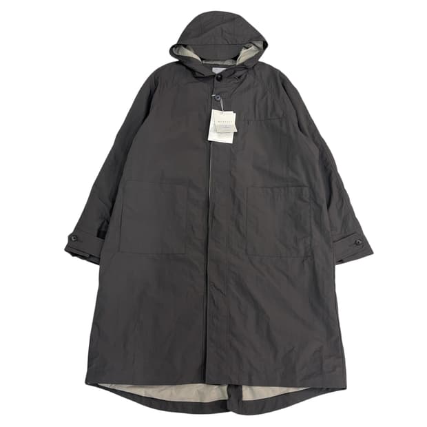 머드솔트 나일론 후드 코트