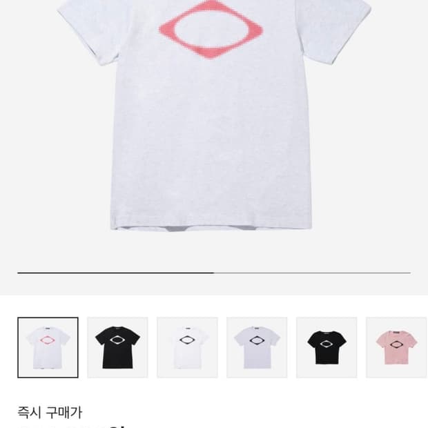 미스치프 반팔 블러티셔츠