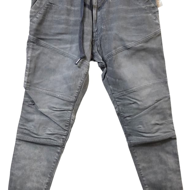 G-STAR 그레이 데님 조거 팬츠(W35/L30)스판