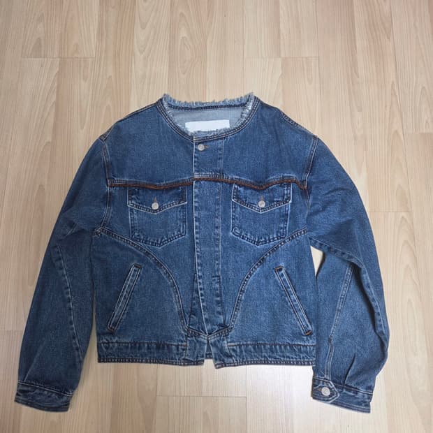 앤더슨벨 레셔 웨스턴 데님 자켓 awa470m(BLUE)