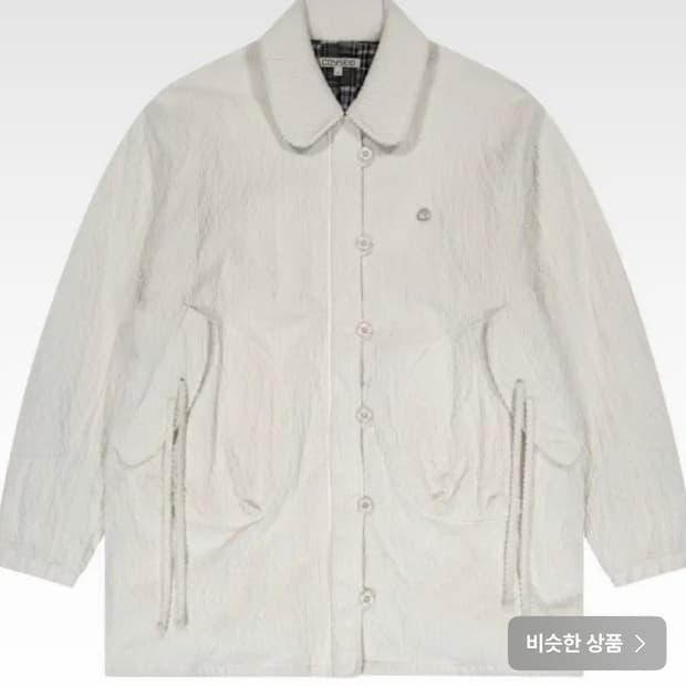 [사요] 코이세이오 라운드 카라 코지 봄버 아이보리