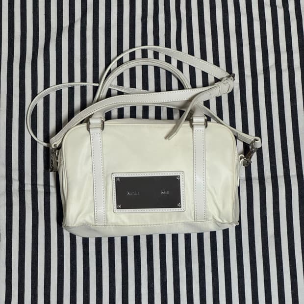 BABY SPORTY TOTE BAG IN IVORY