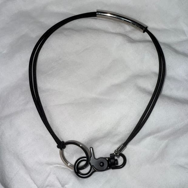 세이지가세이지 3way Sporty Necklace (Black)