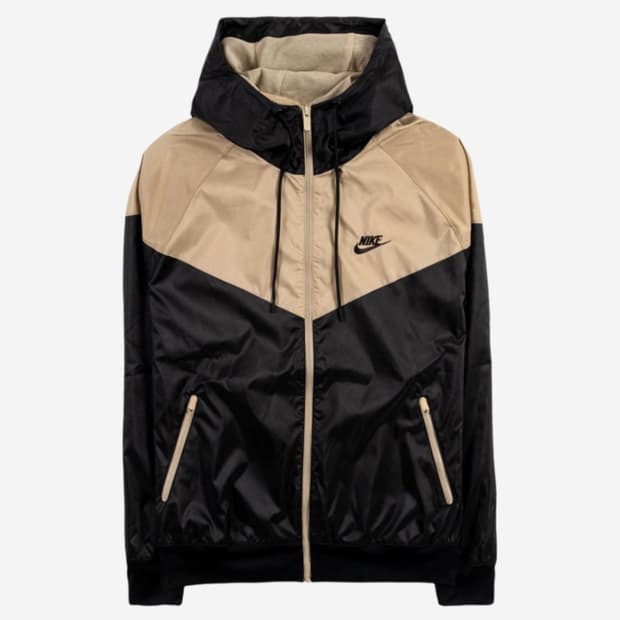 나이키 윈드러너 후드 바람막이 블랙골드 XL (새상품) (희귀매물)