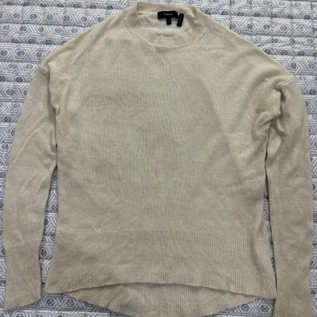 띠어리 한섬 캐시미어 오버핏 니트 ~55반