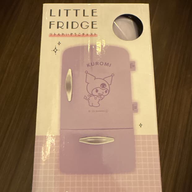 쿠로미 냉장고모양 수납함