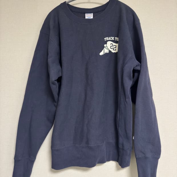 [L] 챔피온x디네댓 리버스위브 블루택 스웨트셔츠