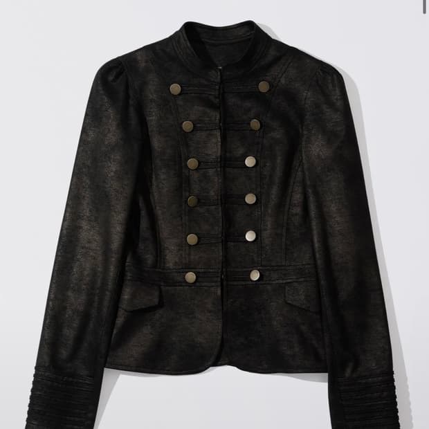 스컬프터 나폴레옹 자켓 블랙