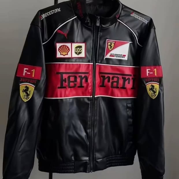 페라리 f1바이크 라이더자켓