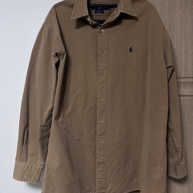 폴로 옥스포드 셔츠 브라운 L