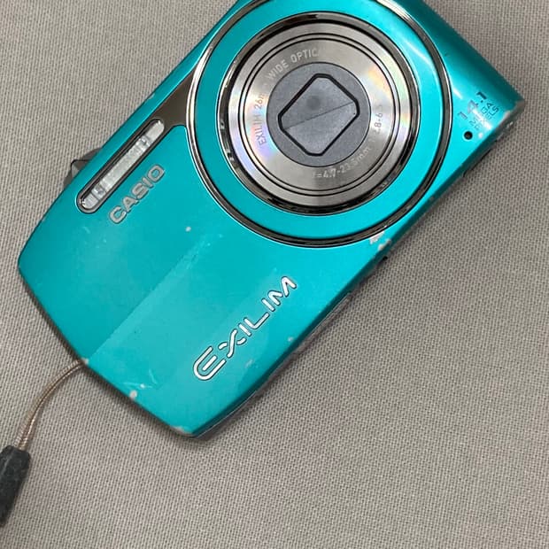 카시오 엑슬림 z2300 블루(민트) 모카 디카