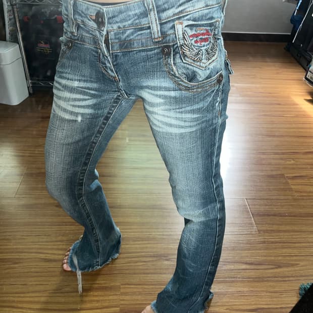 Vintage denim pants