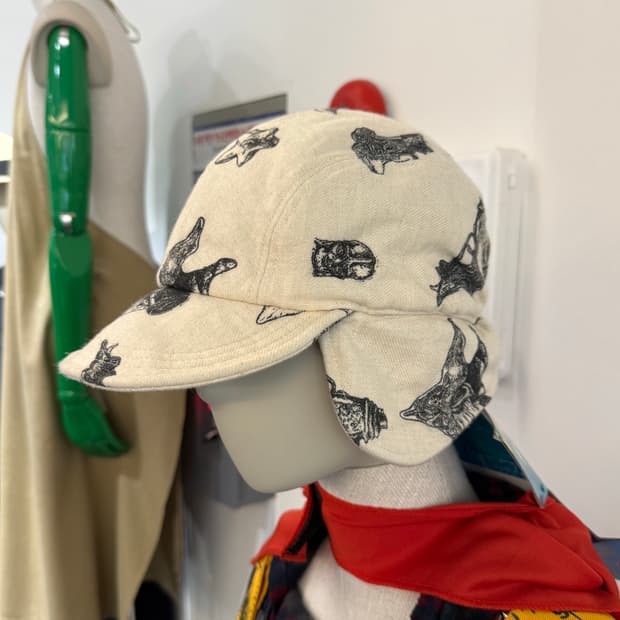 Lcbx x 白宰仲 kaori earflap cap (Hand made)