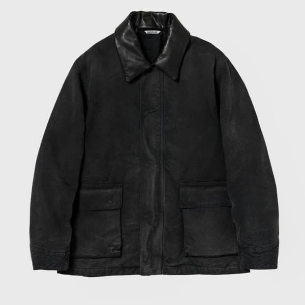 오라리 25FW 코튼덕 블루종 5사이즈 새제품