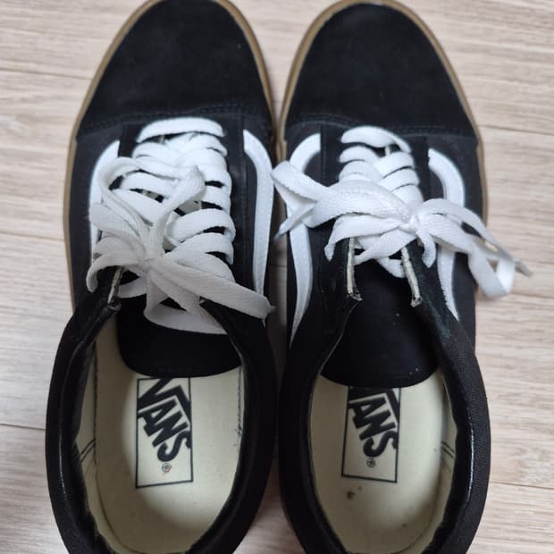 반스 올드스쿨 검솔 265 상태 아주좋음