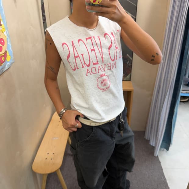 Las vegas cutting sleeveless