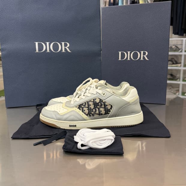 [리오브] 디올 오블리크 B27 로우탑 스니커즈