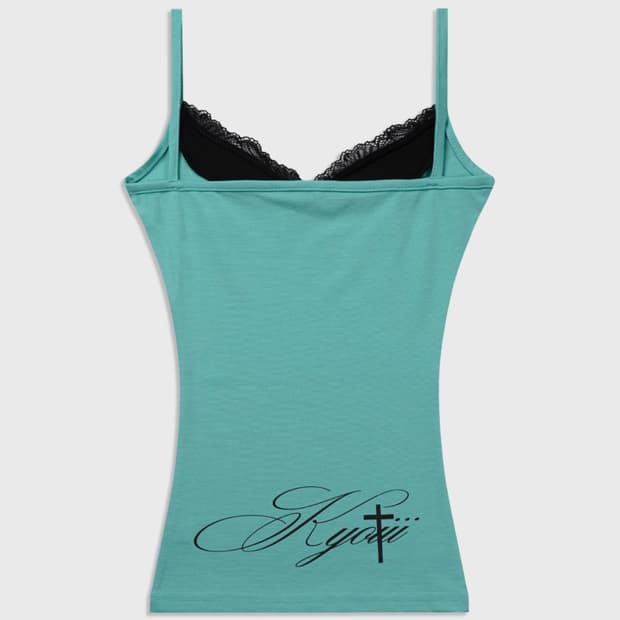 쿄이 KY02-LACE SLEEVELESS (mint)