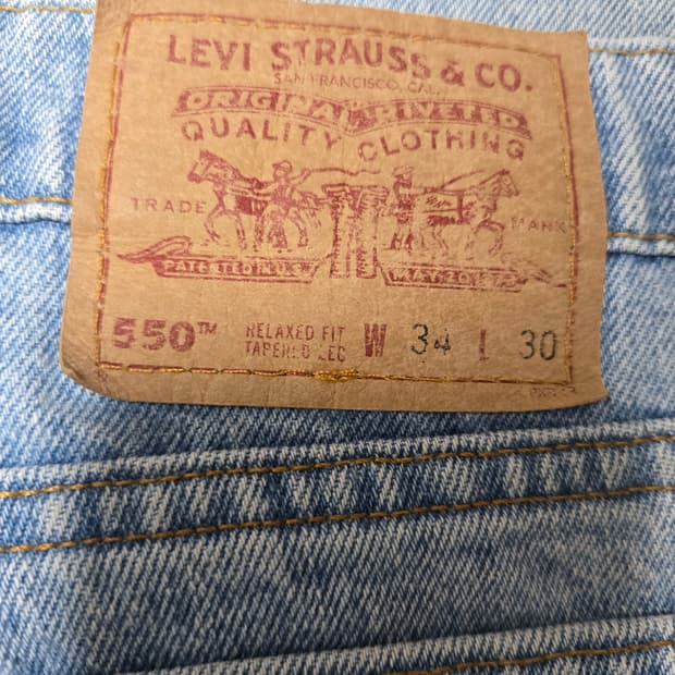 90s levis 550 34/30