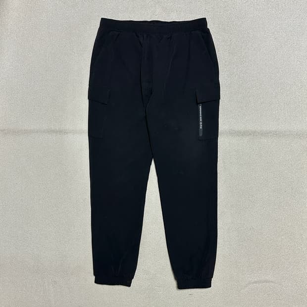 지프 기모 카고 조거 팬츠