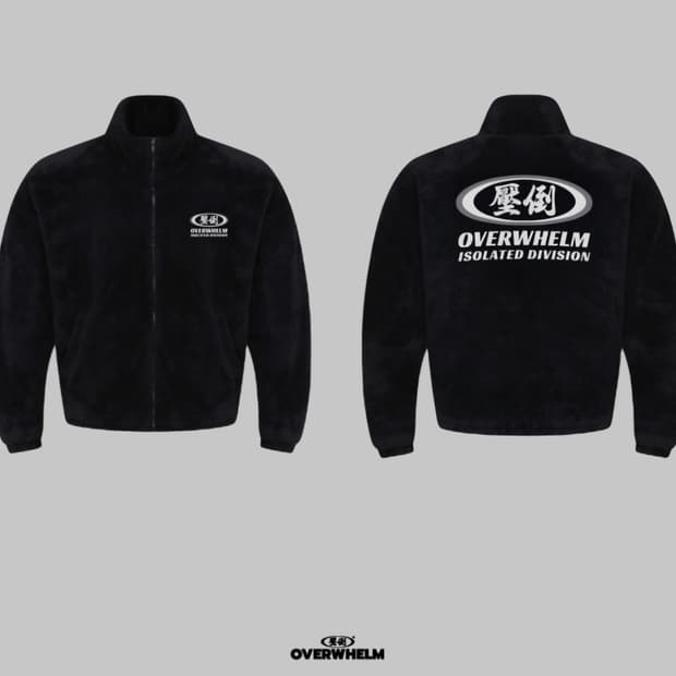 압도 더블써클 후리스 미개봉 새상품