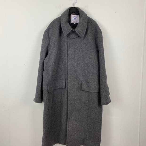 AECA 에이카 발마칸 울 오버사이즈 코트 그레이 XL
