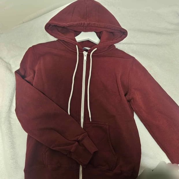 Brandy Melville red hoodie