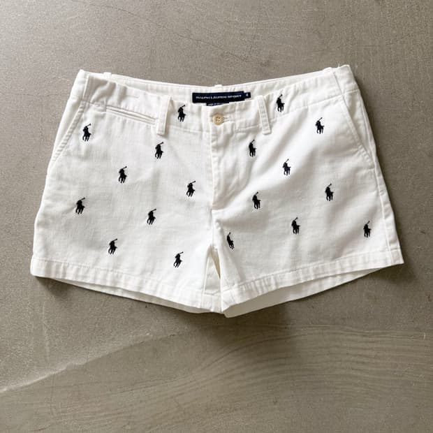 Ralph Lauren Pony Embroidery Shorts 