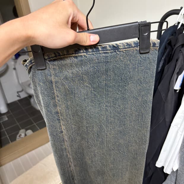 벨리에 빈티지 인디고 트루와이드 28사이즈