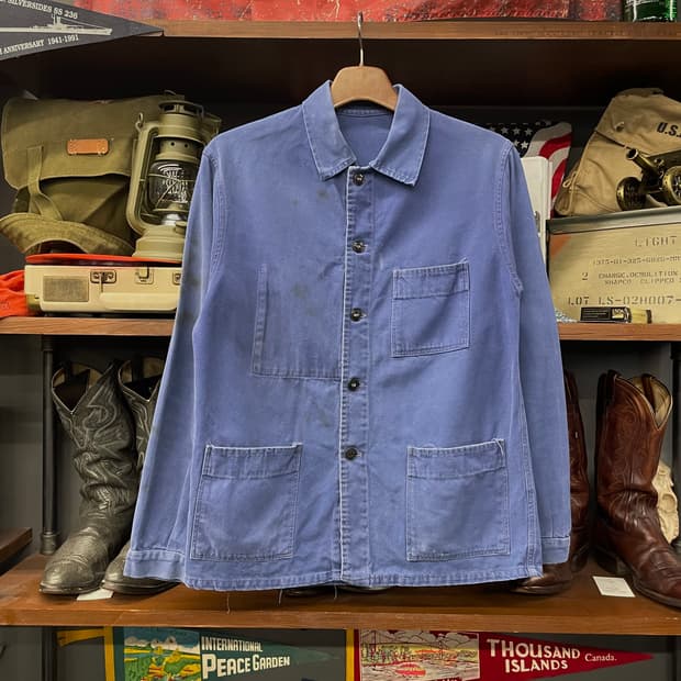 50s-70s 프렌치 워크 자켓 / 빈티지 초어 자켓 워크 웨어