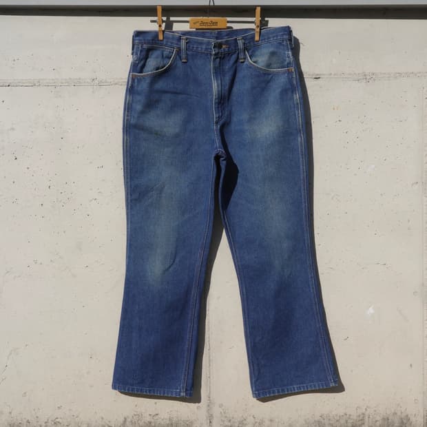 70s 랭글러 945den 플레어 데님 팬츠