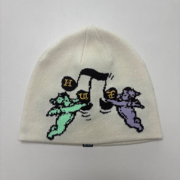 HUF 비니 아이보리 HUF SONG JACQUARD BEANIE