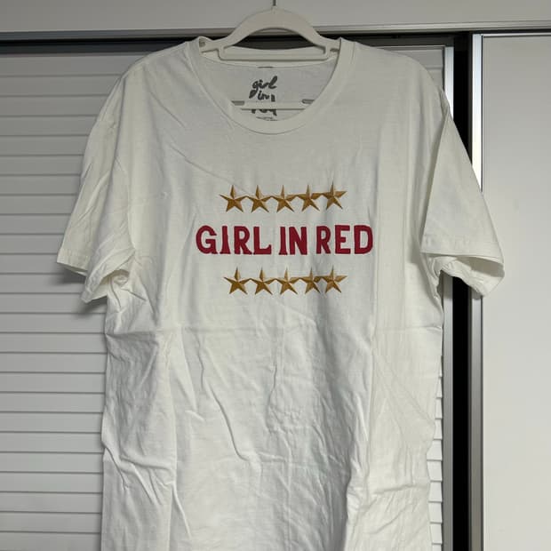 [2XL] 걸인레드 '24 월드투어 공식 엠디 MD 티셔츠