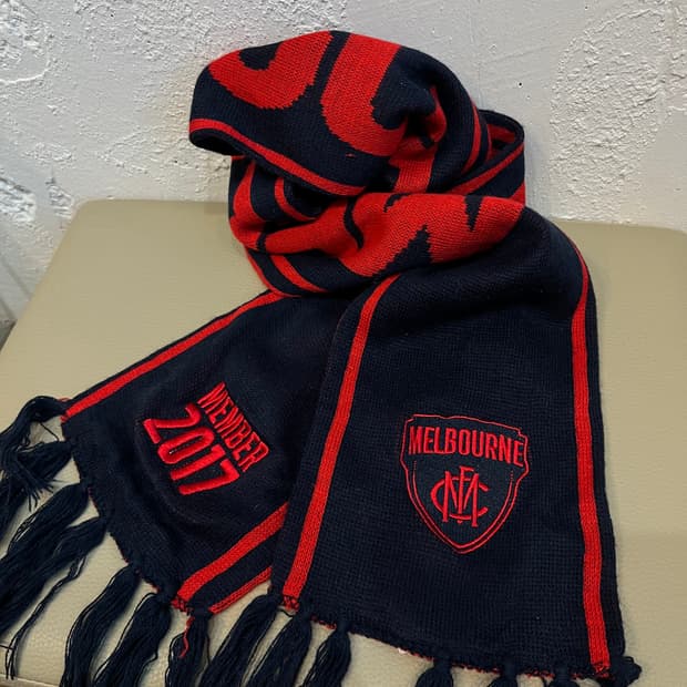 멜버른 디먼스 AFL 풋볼 머플러
