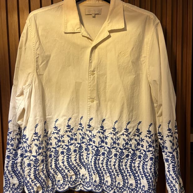 KITH 엠브로이더리 셔츠