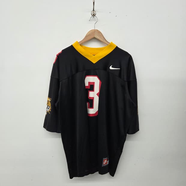 나이키 블랙 메쉬 #3 유니폼 져지 남L