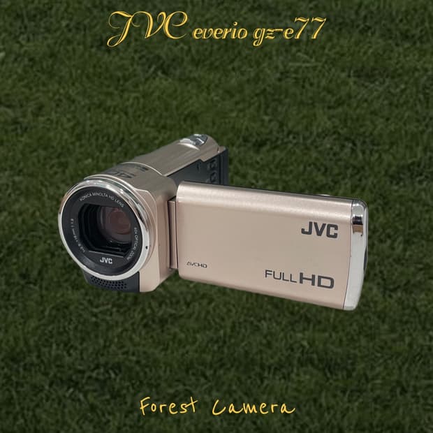 (셀카) JVC gz-e77 디지털캠코더 빈티지캠코더 디카