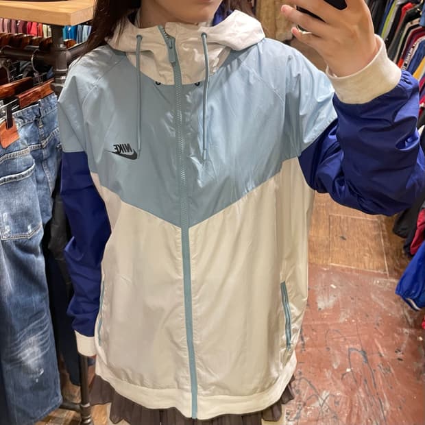 [HI] 나이키 바람막이 스카이블루