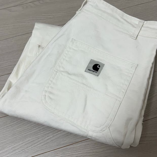 칼하트 워크팬츠 화이트 27