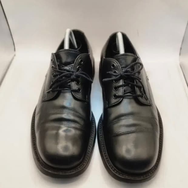 프라다 블랙더비 uk8.5
