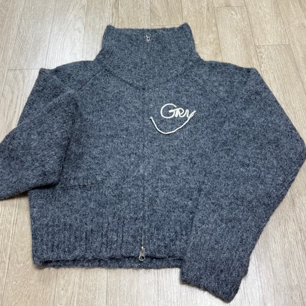 그로브 니트집업 새상품