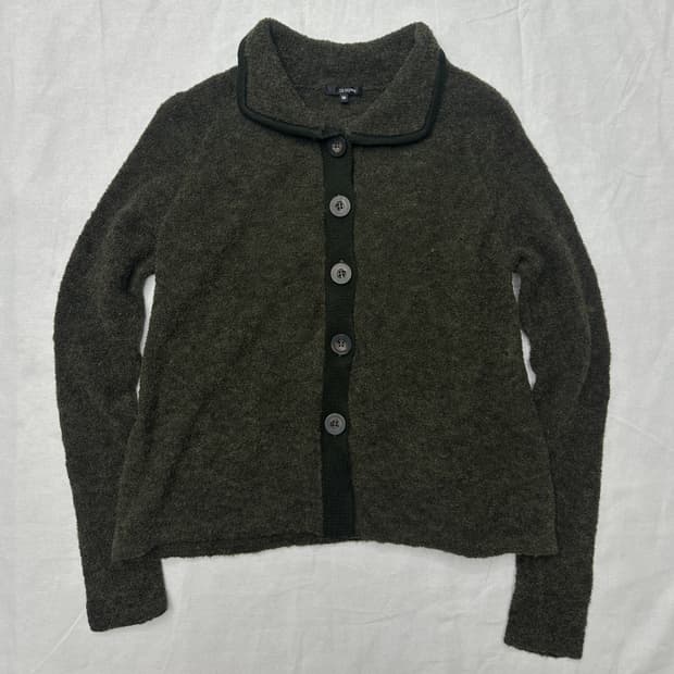 뽀글 가디건 wool78%