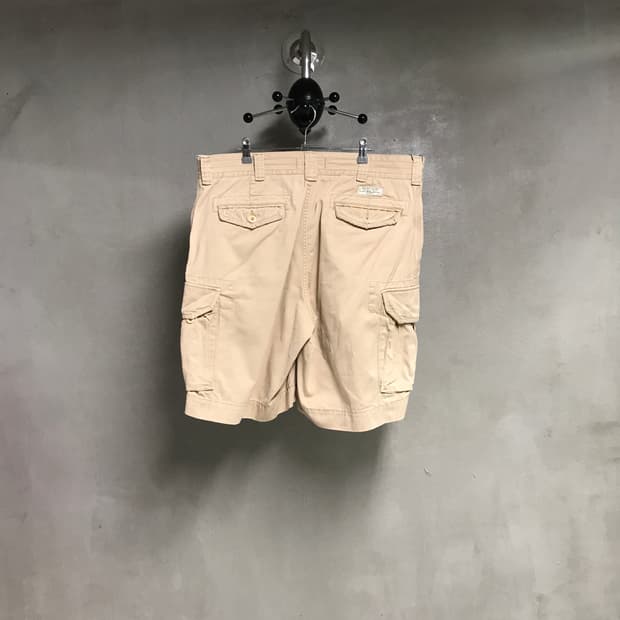 폴로 랄프로렌 베이지 카고 반바지 38