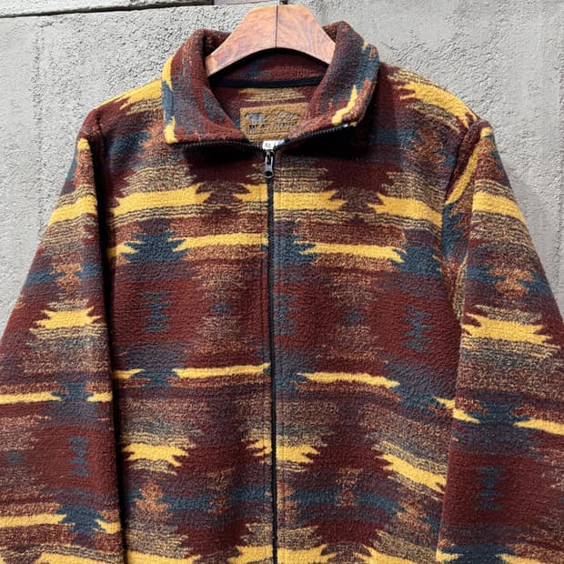 베어리지 치마요 후리스 집업 made in USA (L)  