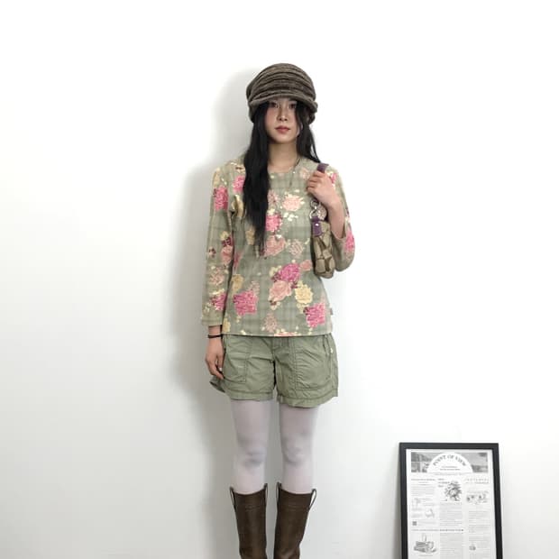 Oilily Floral Mixed Pattern Long Sleeve